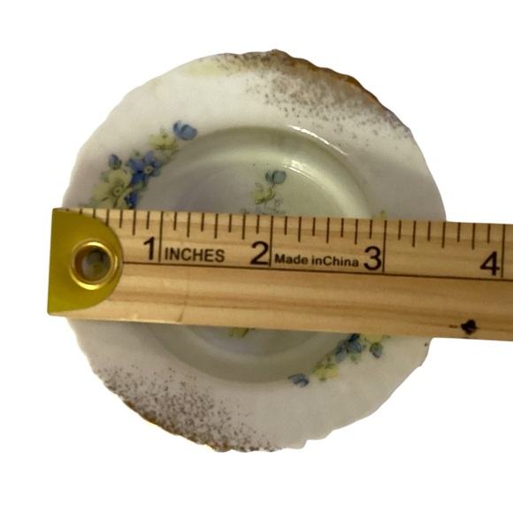 Porcelain Altrohla Austria Custard Bowl And Underdish Antique Floral Pattern VTG - Picture 6 of 8